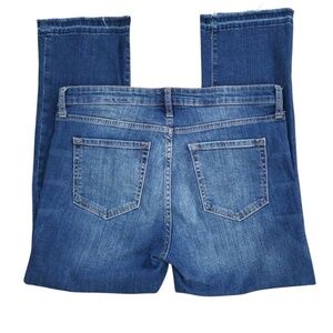 GAP Women's Frayed Hem Crop Kick Jeans Size‎ 8/29